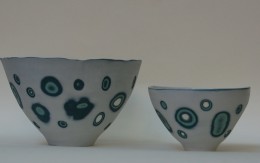 Slip casting coloured porcelain - Porcellane colorate Sara Kirschen